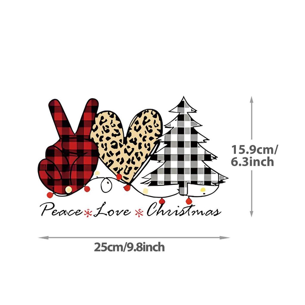 Heat transfer leopard heart tree heat pressing application patch clothes, clothes self-adhesive shirts, hats, clothes badges, clothes patches