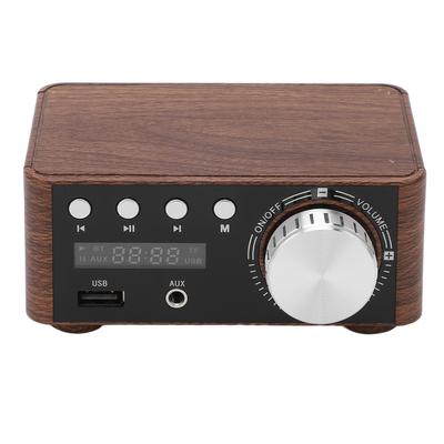 Mini Bluetooth 5.0 Power Amplifier Stereo HiFi Digital Amp 2 Channel 50W and 50W with USB Input