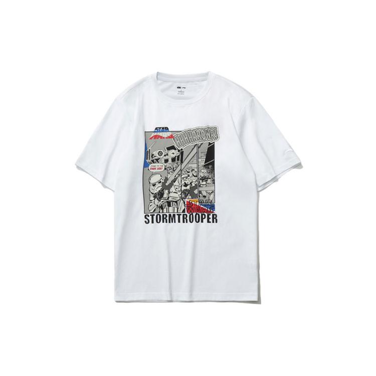 Li Ning x STAR WARS T Shirt Men s White AHSR335-5 XXL