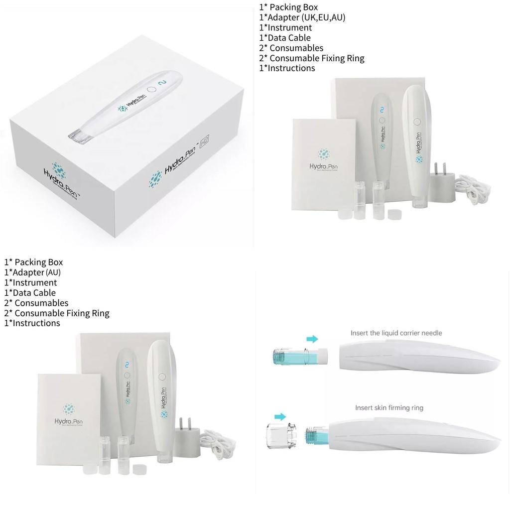 Electric Microneedle Beauty Device H2 Water Soluble Needle Hydration And Whitening System For Professional Use