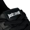 Just cavalli leather sneakers nero tiger - Size: 43