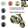 Motorcycle Horn Cover Tie Buckle Tie Decorative Headlight Lower Inlay Tie Grill Cover for Vespa GTS 300 Super 125 GTS300 -