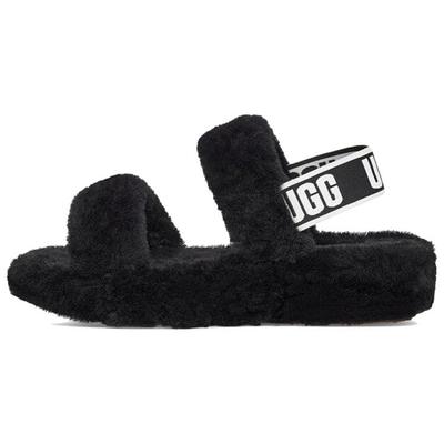Oh Yeah Slide Zapatillas Negras para Mujer 1107953-BLK