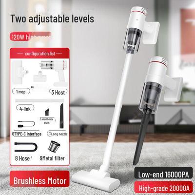 Portable Cordless Handheld Vacuum Cleaner with Brushless Motor for Household Use