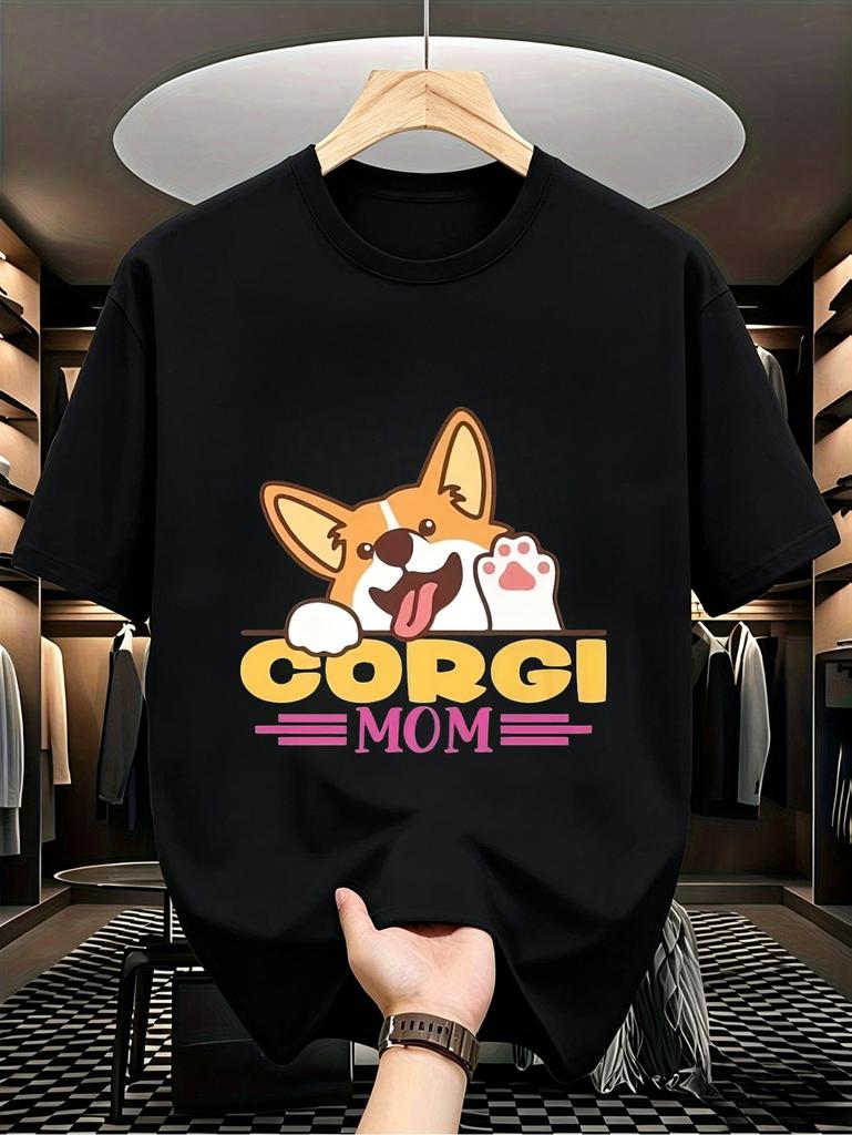 Dog Men's T Shirt Same Style 2026 Summer Shirt Sleeved Printed T Shirt Pixianai01