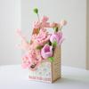 Kit de bouquet de fleurs avec attache torsadée fait main - Cadeau DIY pour enseignants et amis