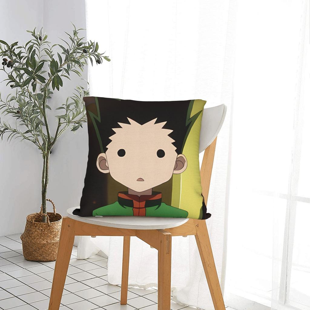 Anime Gon Pillowcases Cute Funny Pillow Case For Sofa Home Decoration Design Pillow Cover