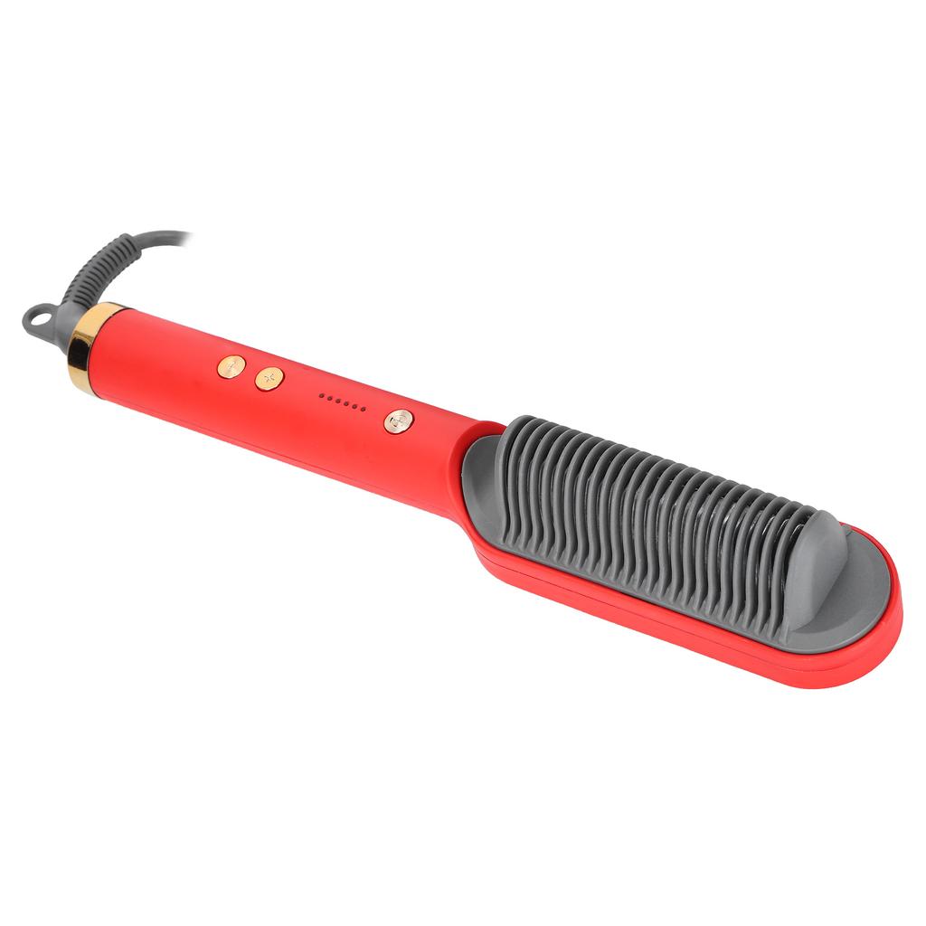 Hair Straightener AntiScald Fast Heating Hair Straightening Brush Comb for Home Professional Salon