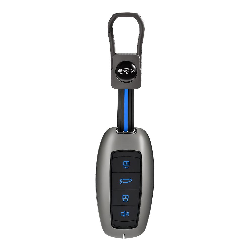 Zinc Alloy Silicone Key Case For Haval F7X H6 For Haval Jolion Joico Jollein F7 H6 Jolyon F7H Dargo Car Key Cover Keychain