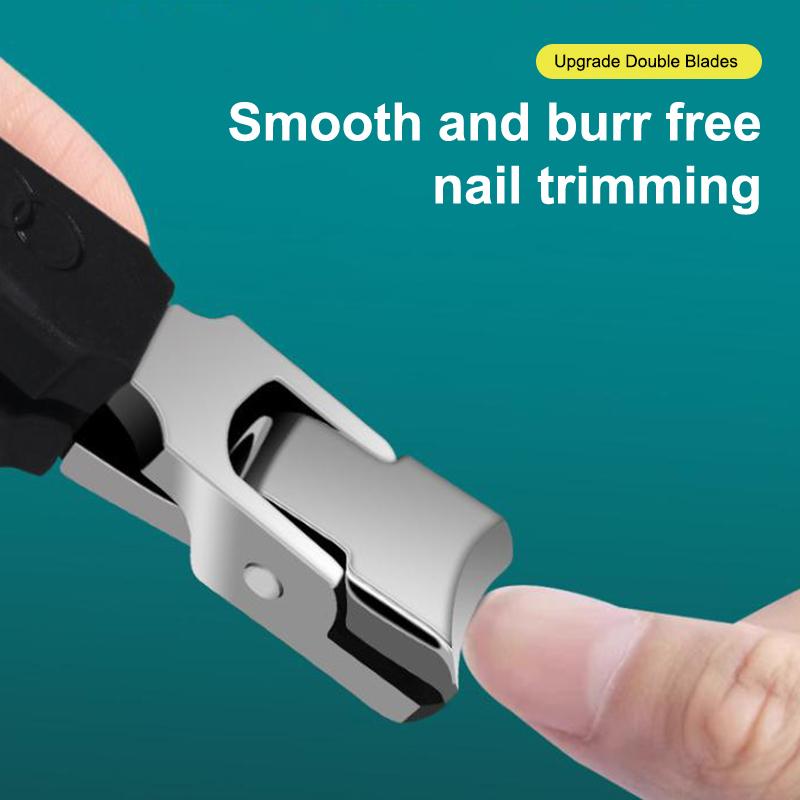 Große Öffnung Spritzschutz Nagel Dicke Knipser Harter Nagel Spezialnagelknipser Einzelnagelknipser Haushalt Zehennagelknipser