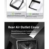 Rear Air Vent Cover for Tesla Model 3 Highland Model Y Juniper Center Console Leather Armrest Box Anti-Scratch Car Accessories
