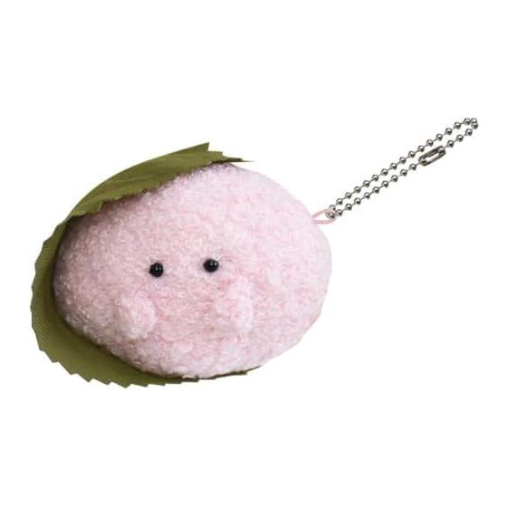 Ippinsha Mochitto Wagashi-san Ball Chain Mascot Sakura Mochi Gift 48052