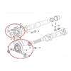 26127501257/26117511454 Driveshaft Center Support Bearing Flex Joint Disc Kit FOR BM 3 Series E46 E85 Guibo