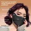 Unisex Autumn&Winter Windproof and Cold-Resistant Washable Fashionable High-Profile 3D Face Masks