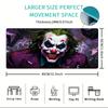 Clown Mouse Pad, Rubber Base, Mouse Pad for Gamers and Office Use, Gaming Desk , Easy To Clean Mat Office Fan Gifts