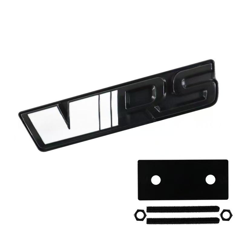 Car Front Grille Badge Side Fender Rear Trunk Emblem Logo Sticker Decal