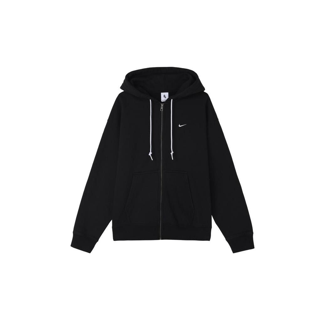 Nike Solo Swoosh Zip Up Drawstring Hoodie DR0404-010
