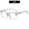 New premium-feel casual square-frame glasses—stylish blue-light-blocking non-prescription frames.