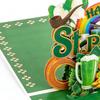 1PC Happy St Patrick's Day Pop Card 3D Greetings Festive Celebration Pop Card For Family Friends Saint Patrick's Day Decor