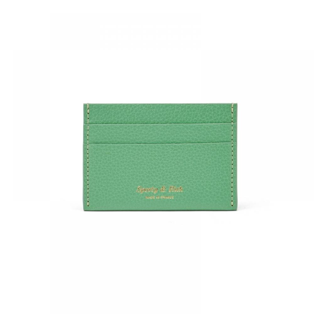 Sporty   Rich Ac743ve Green Sr Grain Card Holder