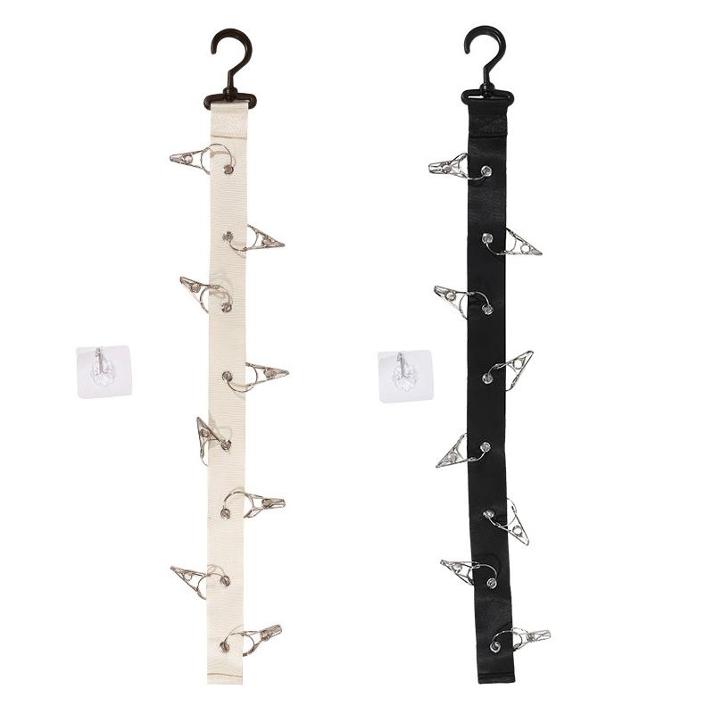 Hat Organizer For Baseball Caps,Hat Rack With 8 Clips,Baseball Cap Organizer With Strong Adhesive/Wall Drilled For Up To 16 Hats