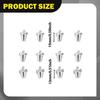 12 Pieces Football Boot Studs Directly Replace Aluminum Alloy Easy To Install Soccer Shoe for