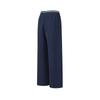 Fila Tennis Fashion Minimalist Classic Retro Casual Versatile Loose Comfortable Knitted Sports Pants Women Bottoms Sky-Blue A11W613603FBU