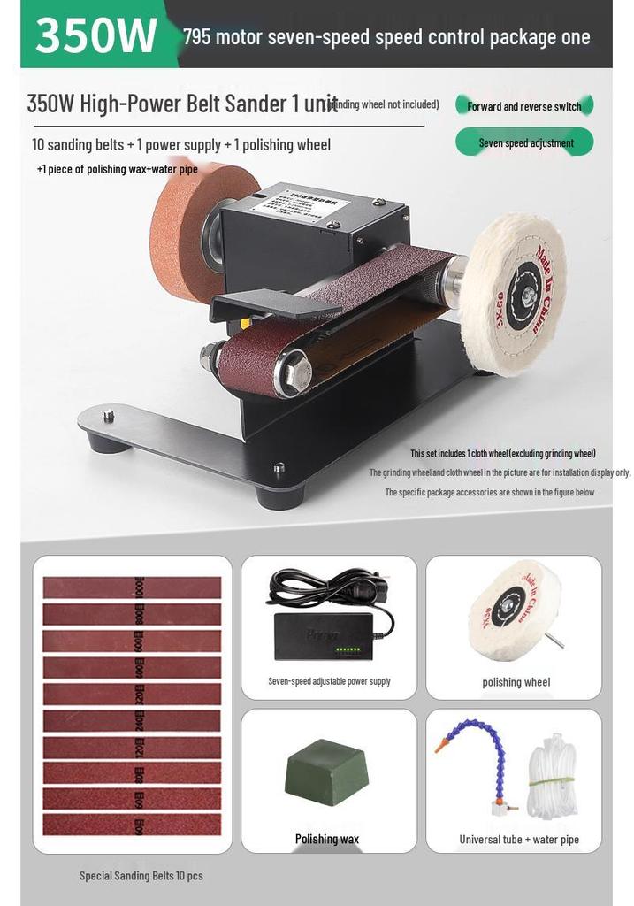Compact Electric Knife Sharpener & Mini Belt Sander
