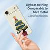 For iPhone 17 Air Case Christmas Tree Potted Plants Pattern Printing Straight Edge TPU Phone Back Cover