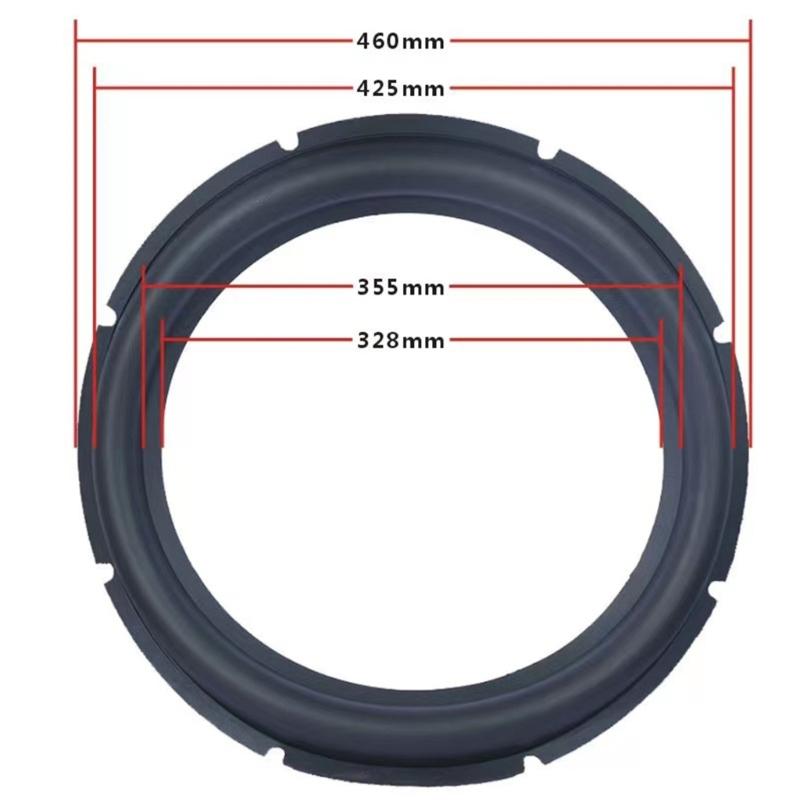 Speaker Edge Speaker Rubber Ring Speaker Repair Speaker Surround Rubber Replacement Speaker Repair- DIY