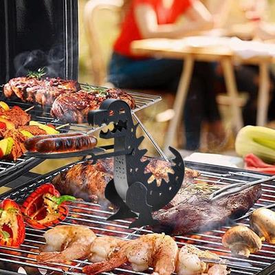 Grill Stand Portable Hot Dog Holder Metal Creative Funny Grill Accessories For Kitchen Events Grilling Camping Trips Backyard