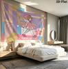 Cardcaptor Sakura Wall Tapestry Aesthetic Wall Hanging Printed Fabric Blanket Decorative Tapestries For Bedroom Living Room Home Decor