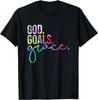God Goals Grace, Christian Workout Tank, Christian Tee, Mom T-Shirt