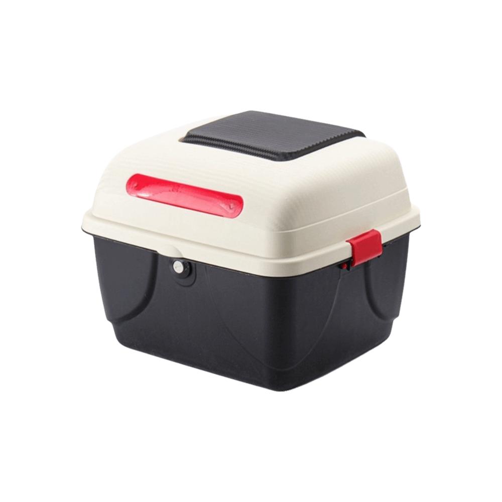 Waterproof Motorcycle Trunk Plastic Electric Scooter Toolbox Storage Case  Electric Scooter