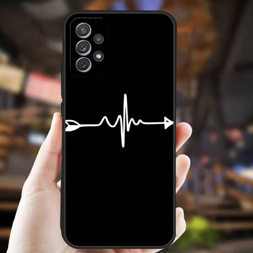 Bogenschießen Sport Cool Handyhülle Für Samsung S 25,24,23,22,30,21,10,9,Ultra,Plus,Lite,FE,4,5G Schwarze Weiche Hülle