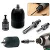 Keyless Chuck Drill Chuck 5 In 1 For 2--13mm Shank Drills Keyless Chuck