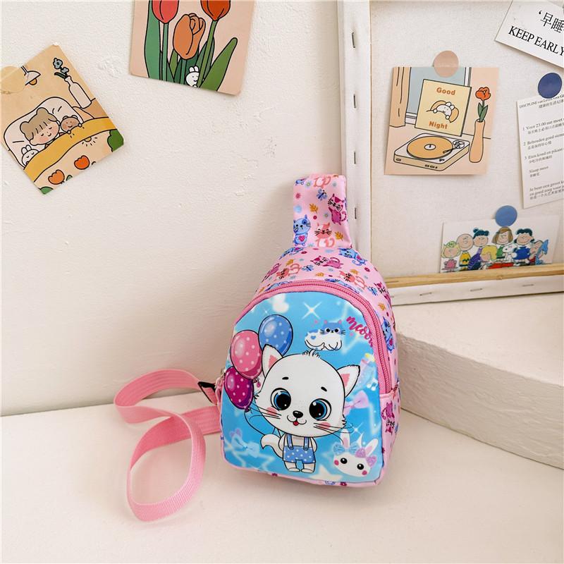 Hello Kitty Kids Backpack With Cartoon Print For Preschool Daily Use