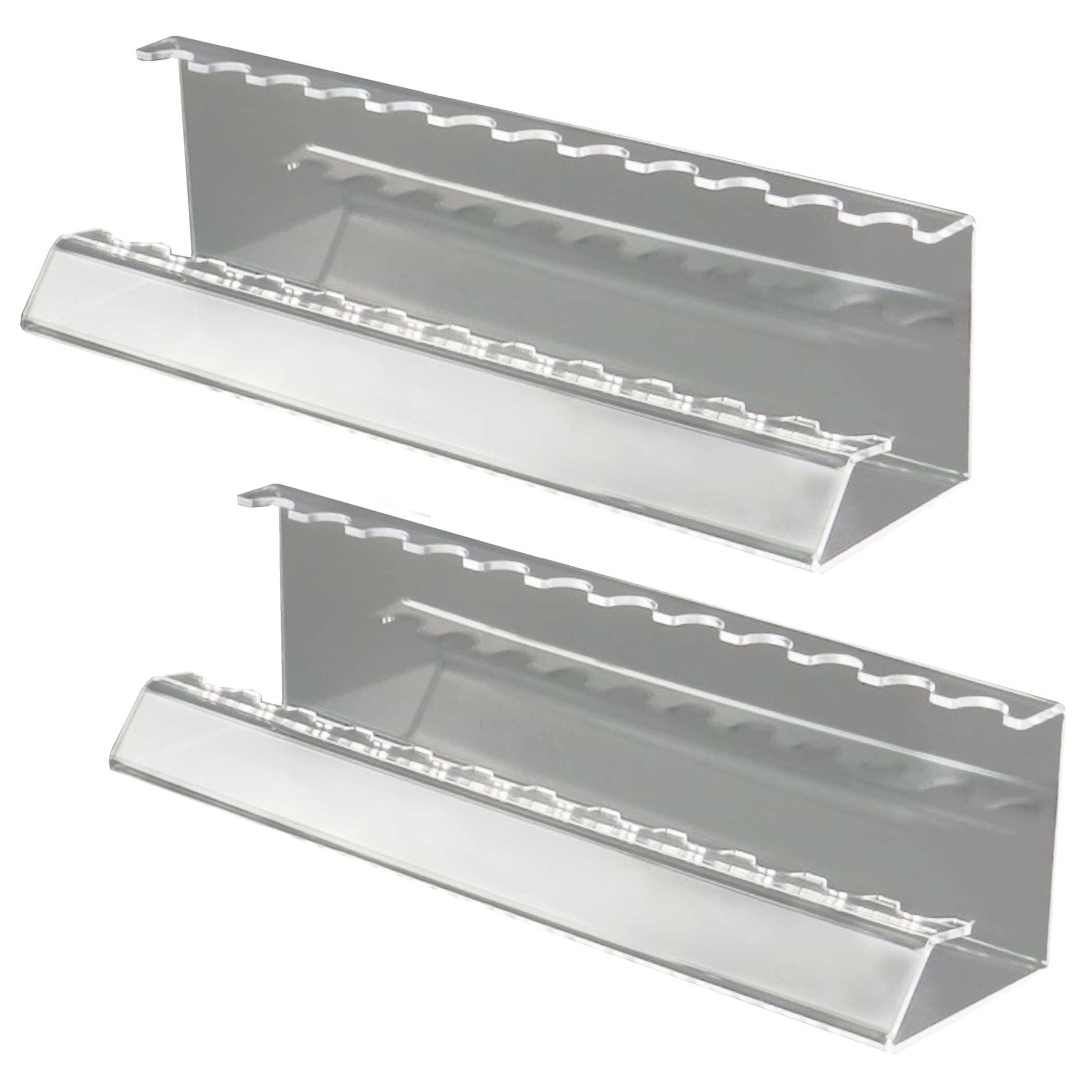 

HAMILO Pen Stand Acrylic Display Tabletop Stationery Set of 2 чистый