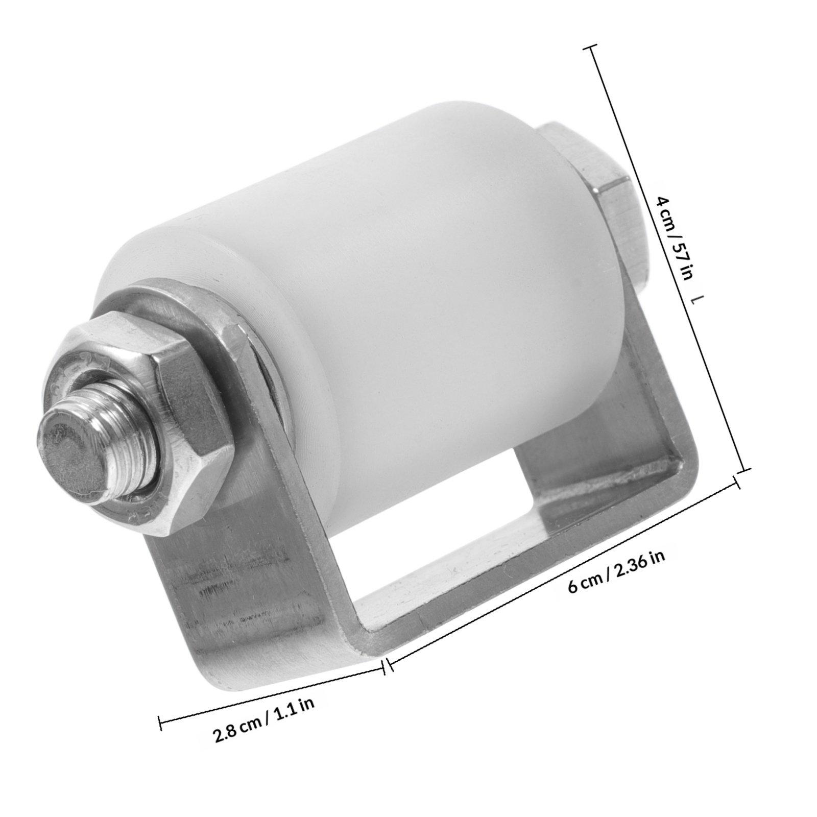 

Premium Stainless Steel Slide Gate Roller Guide Heavy Duty Quiet Operation with Nylon Bearings Sliding Door Support Roller