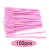 50 /100 /300 /500pcs Eyebrow Eyelash Brushes Eyelash Spoolies Mascara Wands Disposable Applicator For Eyelash Extension Makeup Tool