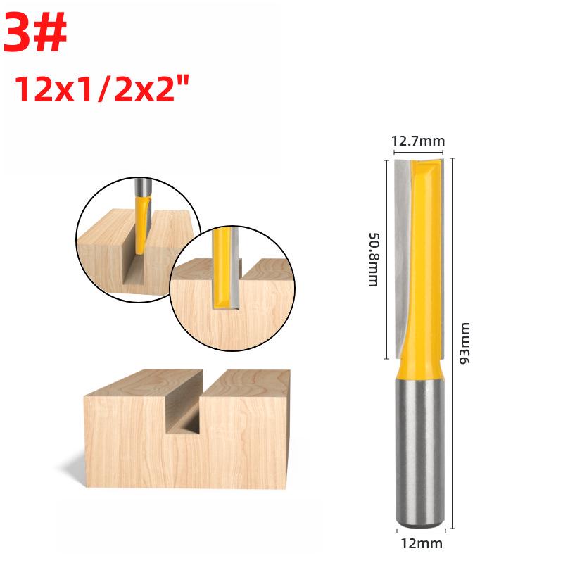 

Extended Bottom Cleaning Router Bit for Door Panels and Lock Holes