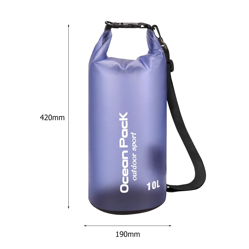 2-15L Waterproof Dry Bag Ultralight Floating Sailing Water Bag Swimming Bag Ultralight Rafting Kayaking Bag for Outdoor Diving