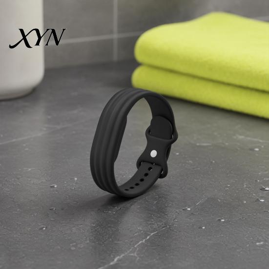 Durable Silicone Watch Band for Google Fitbit Air, Fitness Tracker Replacement Strap, Breathable Sports Strap Sweat Resistant Adjustable Sport