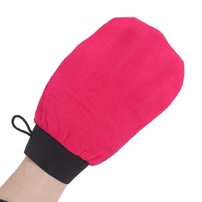 Oboustranná rukavice Hammam Scrub Mitt Kouzelná peelingová rukavice Exfoliating Tan Removal Mitt