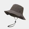 Solid color eaves outdoor summer sun hat leisure sports mountaineering sun hat versatile bucket hat tide
