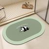 Diatom Mud Bathroom Floor Mat - Soft, Anti-Slip, Quick-Drying, Water-Absorbent Mat for Shower, Toilet, or Doorway.