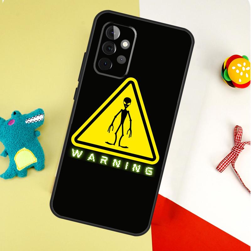 Alien Martian UFO For Samsung Galaxy A53 A33 A13 A54 A34 A14 A55 A35 A15 A05 A06 A16 A22 A32 A52 Phone Case