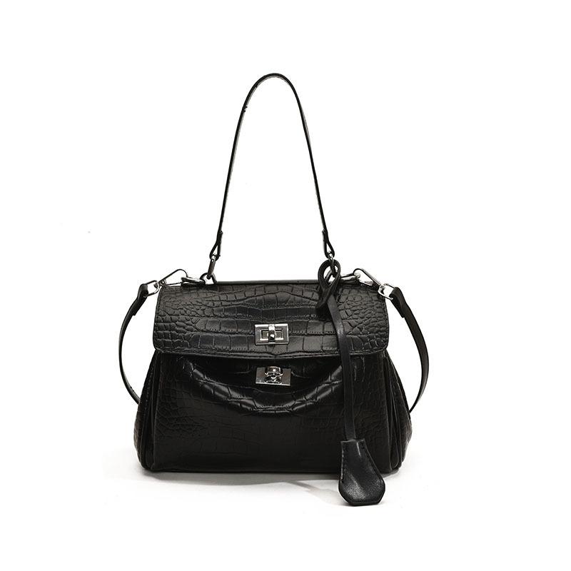 Новая высококлассная сумка модная повседневная портативная на плечо трендовая женская сумка