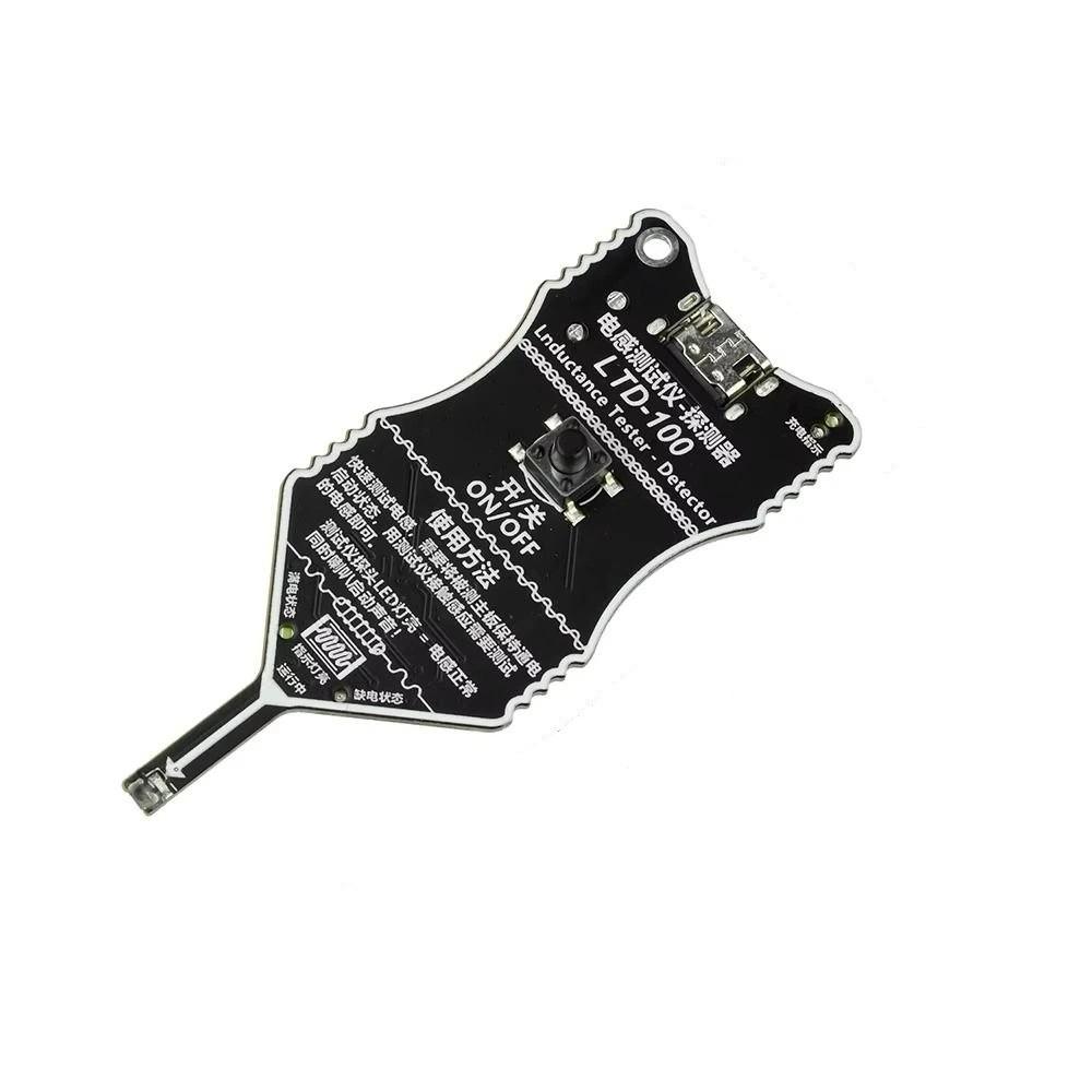 

Testing Audible Beep Inductance Tester Quick Fault Check Coil Tester for 65mAh PC Repair чёрный