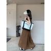 Tea Break French Retro Plaid Suspender Dress 2026 New Style Women's Summer Gentle Style Seaside Vacation Long Dress